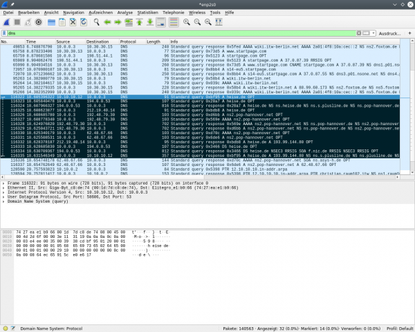 Ablaufverfolgung der Namensauflösung